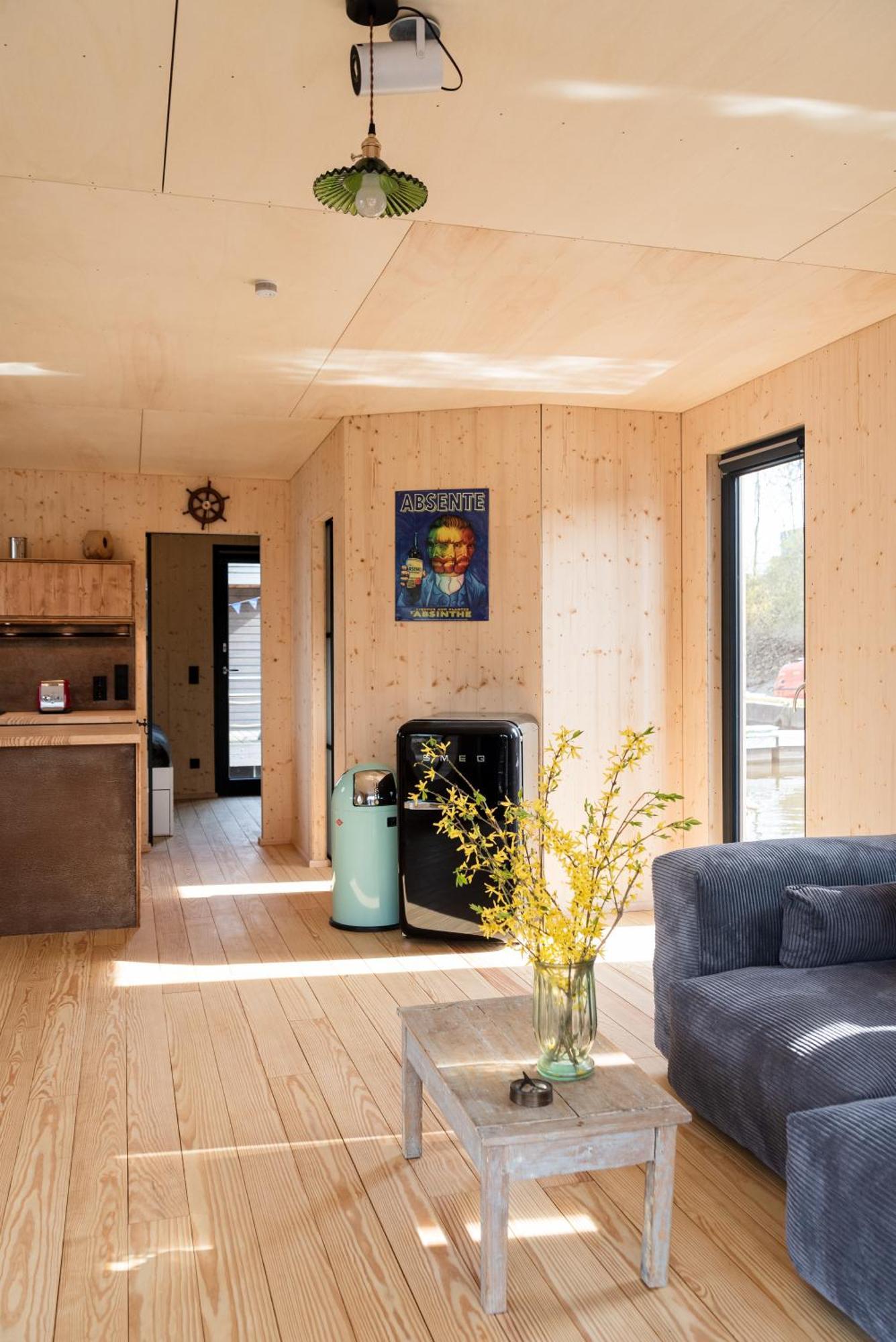 Komfort-Hausboot Diva Mit Kamin ฮัมบูร์ก ภายนอก รูปภาพ
