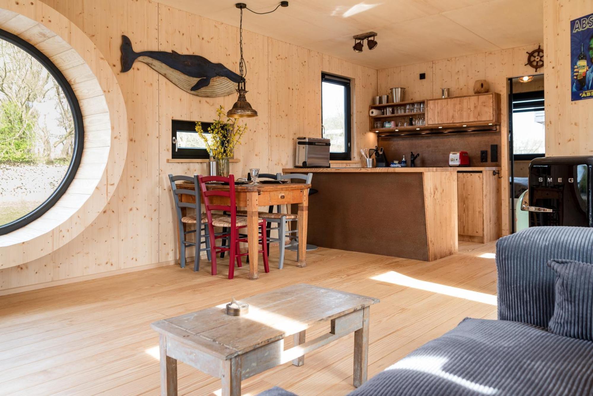 Komfort-Hausboot Diva Mit Kamin ฮัมบูร์ก ภายนอก รูปภาพ